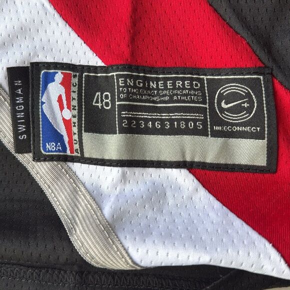 Nike Damian Lillard Portland Trail Blazers SwingmanJersey Icon Edition Black NWT - Picture 4 of 5
